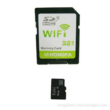 WiFi SD Memory Card Reader 32GB Class 4 Adapter+TF Card (HF-WS01)
